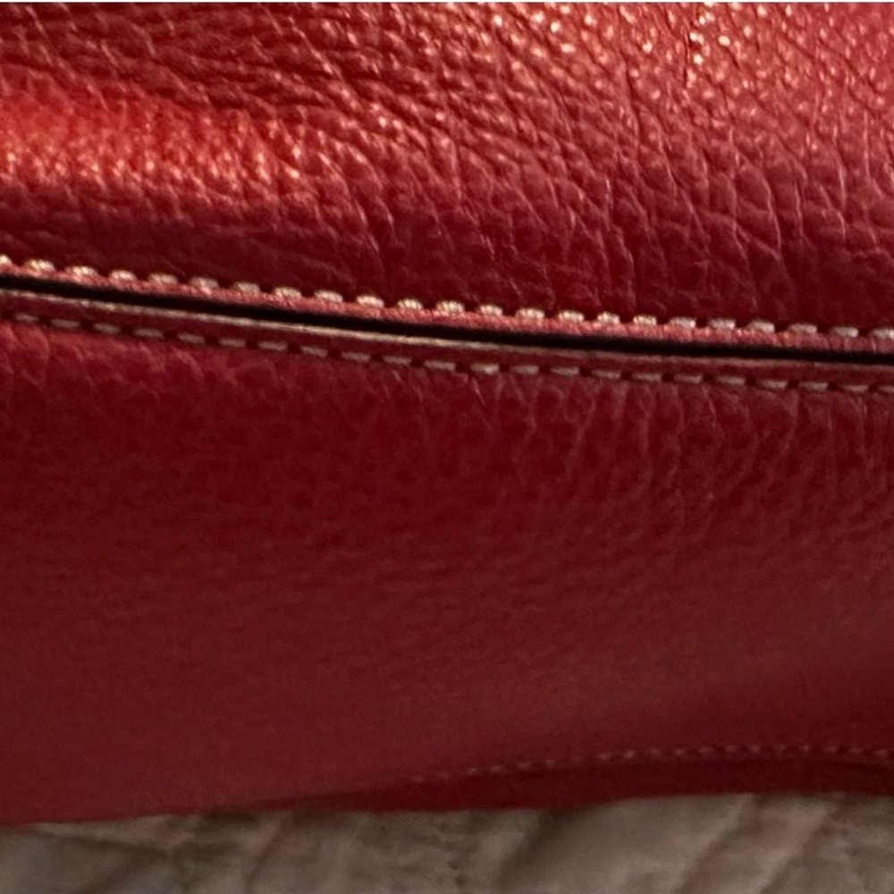 Michael Kors Brookville Red, NWT, Red Leather - Picture 4 of 8